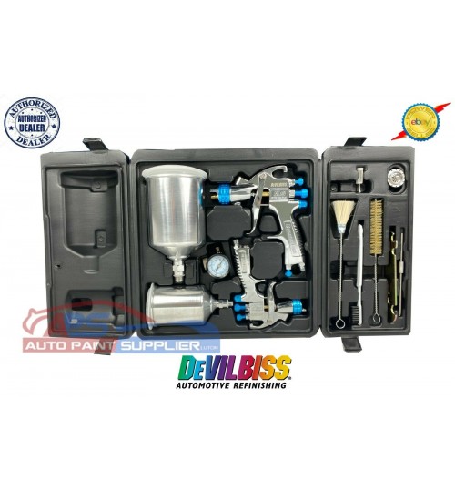 Devilbiss SLG-650 StartingLine Painting and Touch Up Kit and cleaning tools